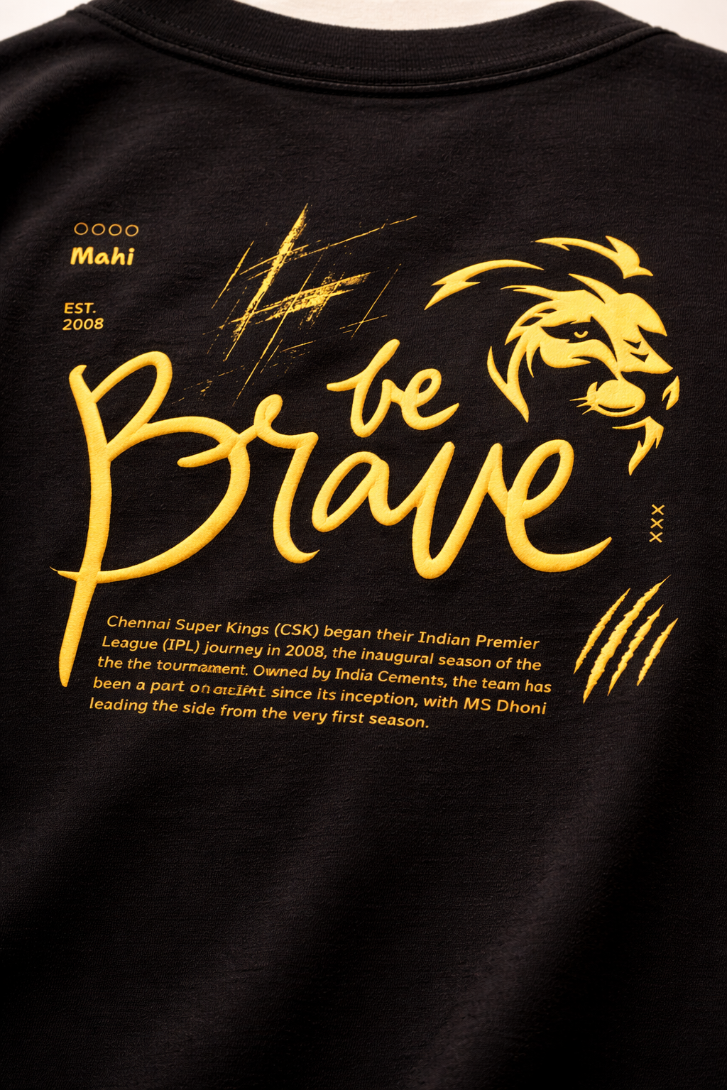 IPL DROP.03 — CSK: The  Brave 7-SYC LIMITED SERIES